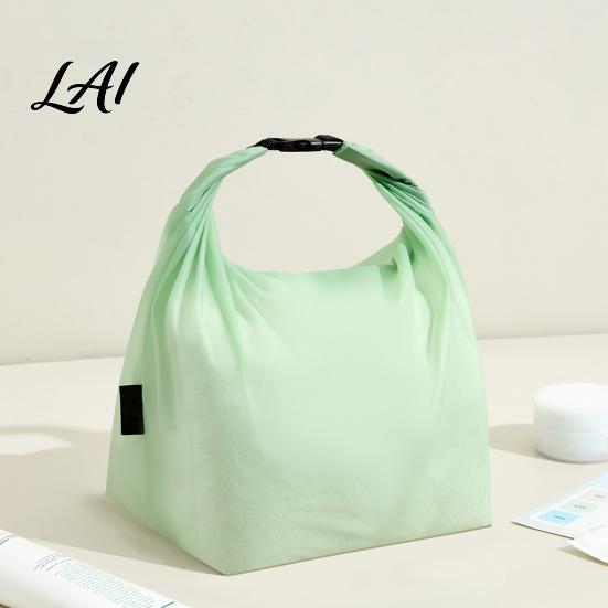Handheld Swim Bag Swimming Storage Bag with Buckle Large Capacity Wet Clothes Nylon Drawstring Gym Organizer Waterproof Toiletries for Travel
