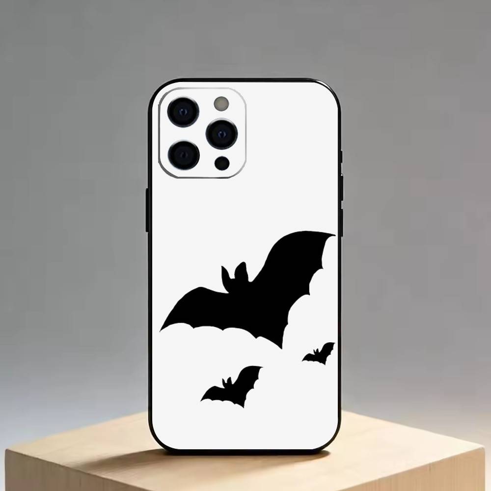 Bat Spider Pattern Matte Texture    Phone Case Silicone Soft For IPhone 17 16 15 14 13 12 11 X XR Plus Pro Max Plus