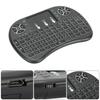 Mini Wireless Keyboard Backlit Black 2.4G RF 10 Meter Working Distance Smart Touchpad