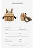 Camouflage Tactical Chest Bag and Sports Vest Combo