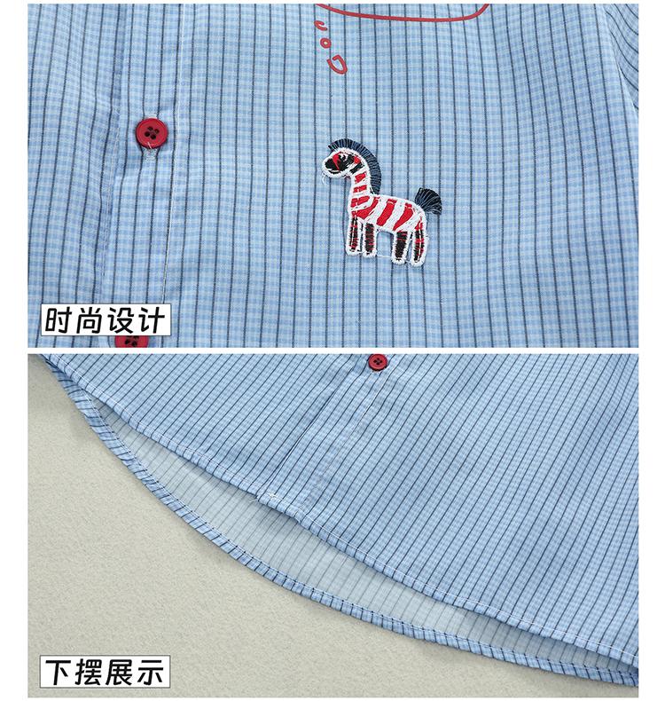 Boys' Shirt Set Summer Thin Edition 2026 New Handsome and Fashionable Baby Summer Clothes Children's Short Sleeve Two Piece Set