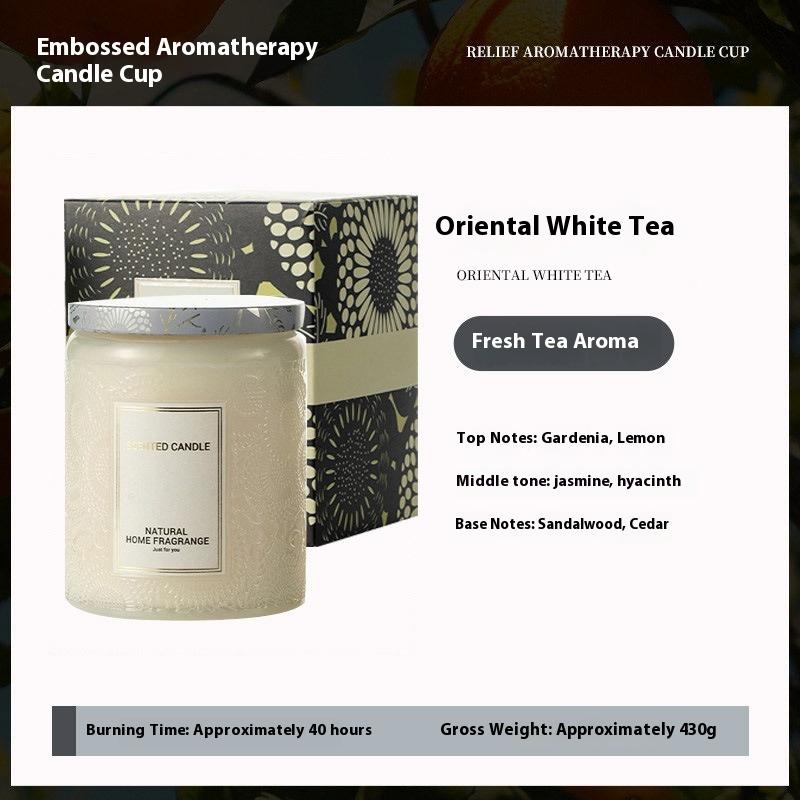 Embossed Scented Candles, Premium Gifts, Birthday Souvenirs, High-value Decorative Gift Ornaments