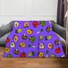 Blankets Cartoon Cute Blanket Soft and Comfortable Children's Nap Blanket Portable Travel Flannel Blanket