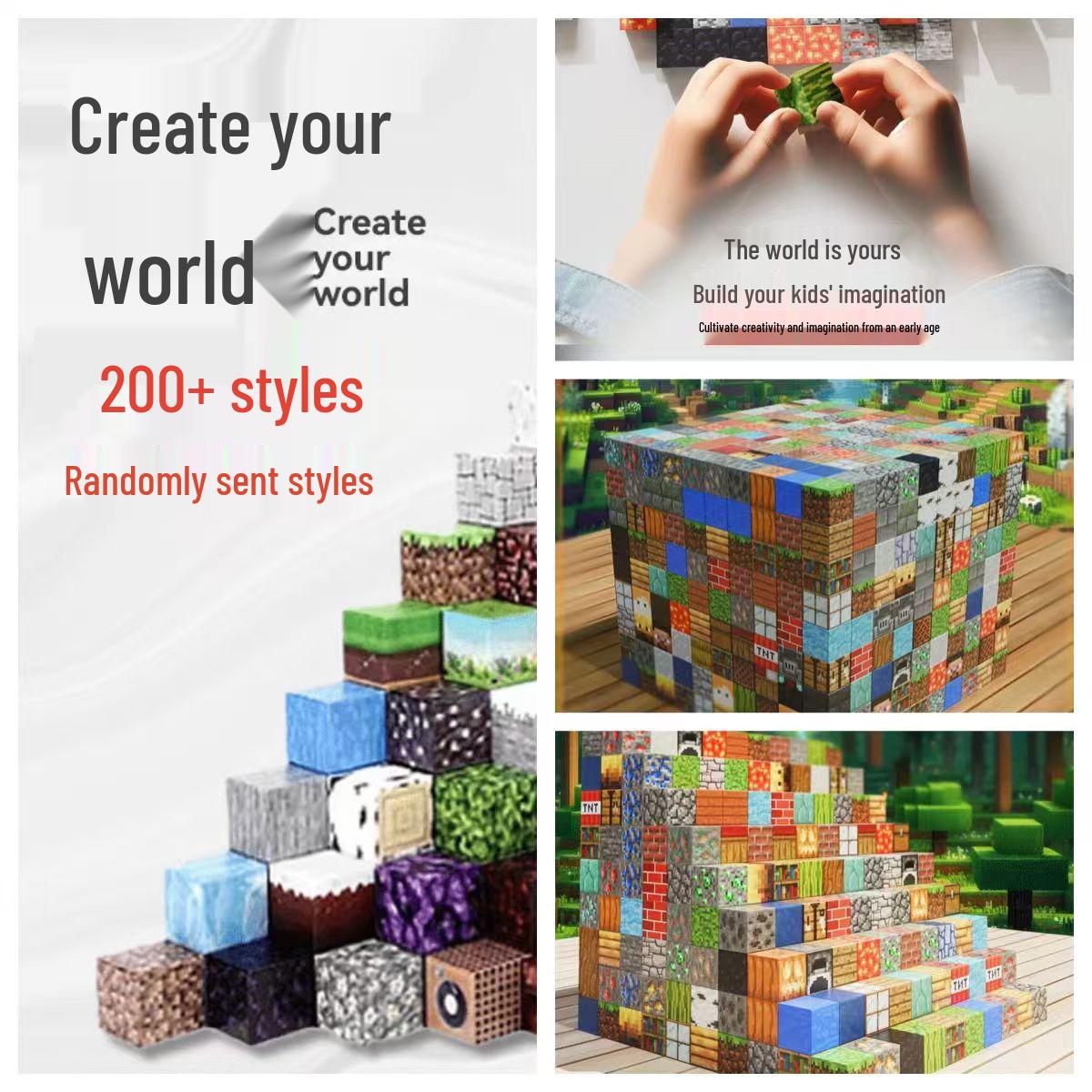 

Магнитные кубики-конструкторы – Набор развивающих игрушек для мальчиков 2x2x2 cm