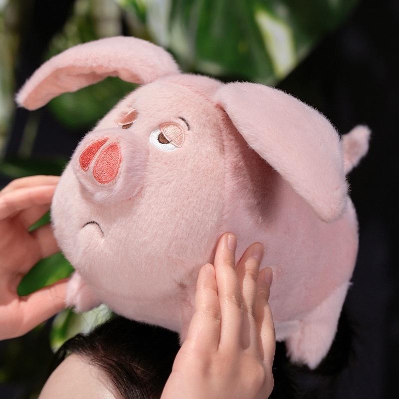 Nezha Surrounding Flying Pig Plush Doll Throw Pillow Taiyi Real Flying Pig Doll Children Plush Toy Gift