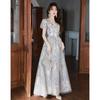 Super Fairy Evening Dress Women's 1011 New High-end Banquet Temperament High-end Light Luxury Host Adult Ceremony Art Examination French Style