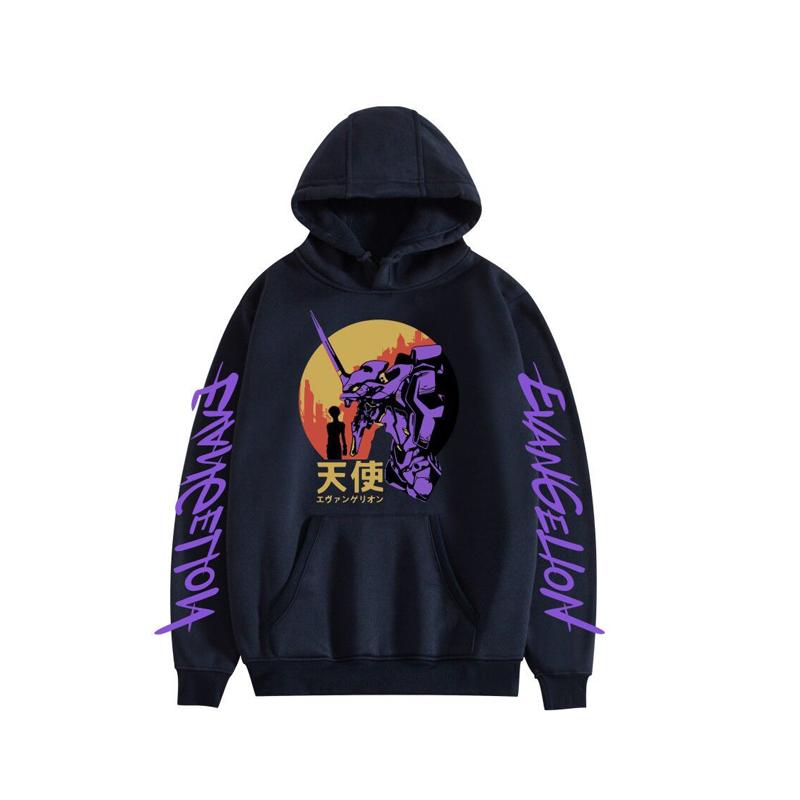 Tengen Toppa Gurren Lagann Mikiny Anime Potisk Streetwear Muži Ženy Móda Nadměrné mikiny Mikiny s kapucí Pulovry Tepláky