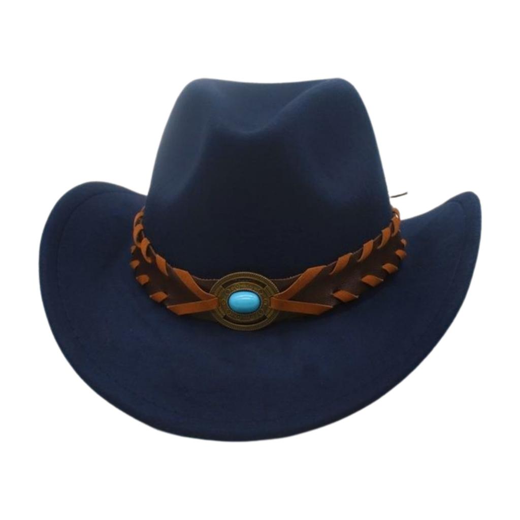 Premium Sunscreen Top Hat, Simple Stage Performance Hat, Sunshade Mountaineering Cowboy Hat