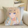 Ryuto x Runa Anime Kimizero Square Sofa Pillow Cover Solid Color Living Room Home Decor Cushion Case