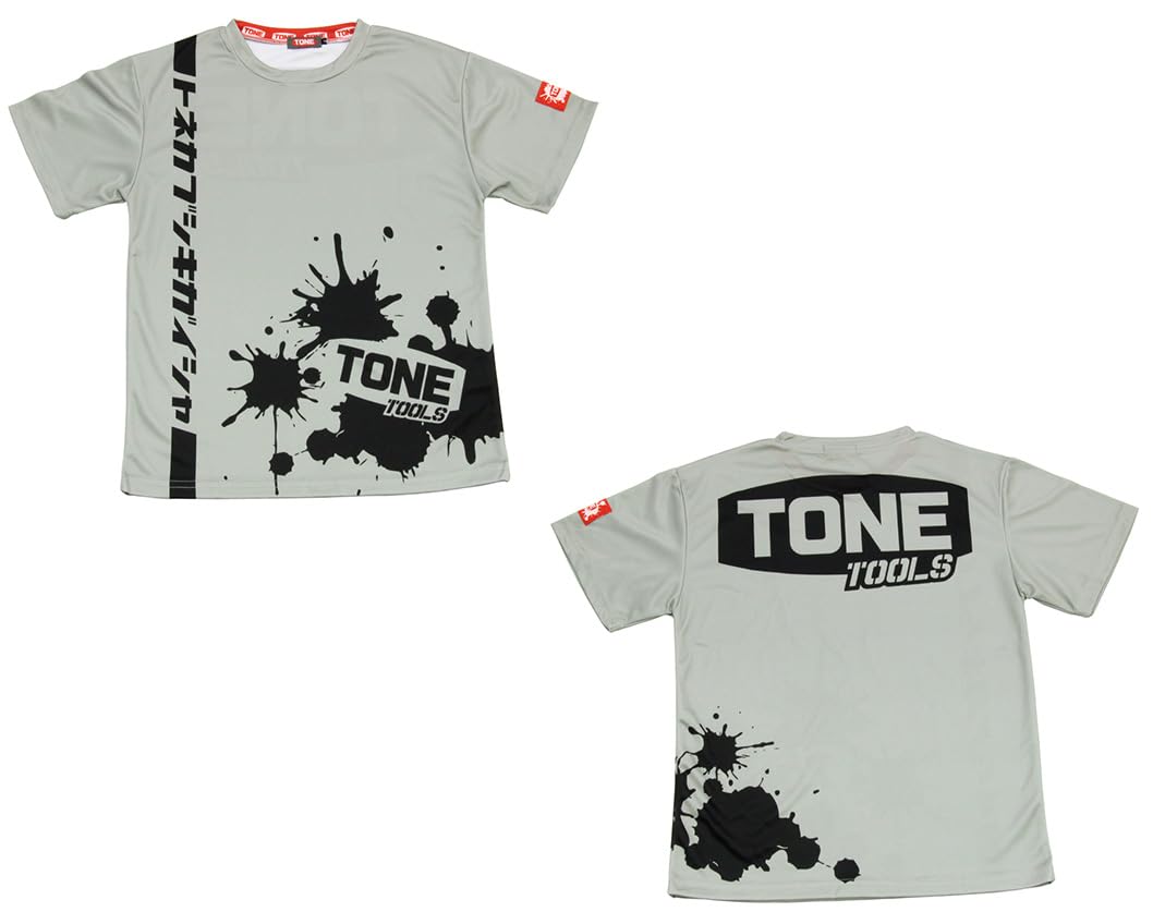 

TONE Size L T-shirt G-075GL Gray, серый