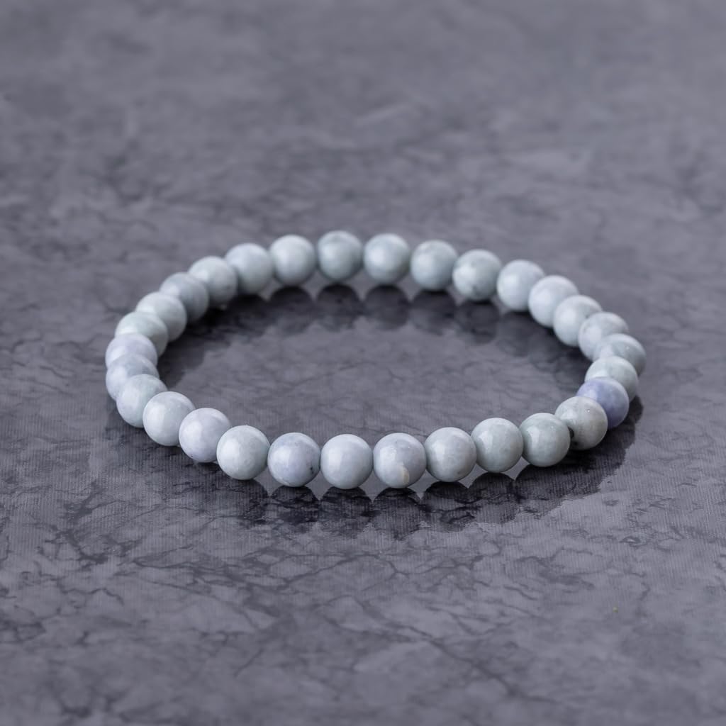 15cm Itoigawa Natural Jadeite Japanese National Jomon Power Stone Jadeite Workshop Special Paulownia Wood Quality Guarantee ABR0890 (6mm Beads, Size)