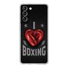 Phone Case For Samsung Galaxy S25 Edge S24 S23 FE S22 Ultra S20 S21 5G S10 Plus S10E Soft Clear Cover Boxing Champion Themed