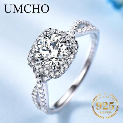 925 Sterlingsilber Himmelblauer Topas Aquamarin Ring Jahrestag Geburtstag Valentinstag Schmuck Geschenke