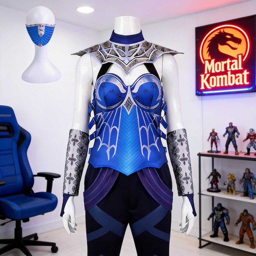 Mortal Kombat Kitana Cosplay Costumes For Anime And Gaming Events