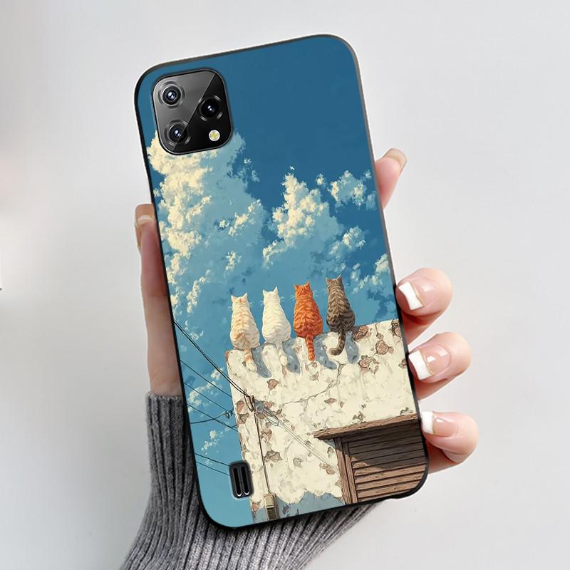 Casing For Blackview A55 Oscal C60 Phone Case Luxury Cute Cool Boys Girls Soft silicone Matte Cover For Black View A55 TPU Shell