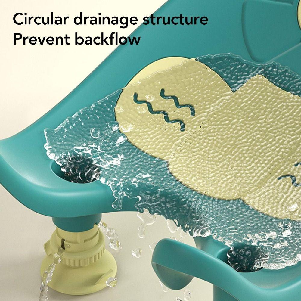 Non Slip Infant Hip Washing Rack Adjustable Support Tub Baby Bath Seat  Baby Shower Accessories