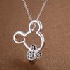 New 925 Sterling Silver Necklace Pendant AAA Zircon For Women Exquisite Student Girlfriend Jewelry Accessories Wedding Gift