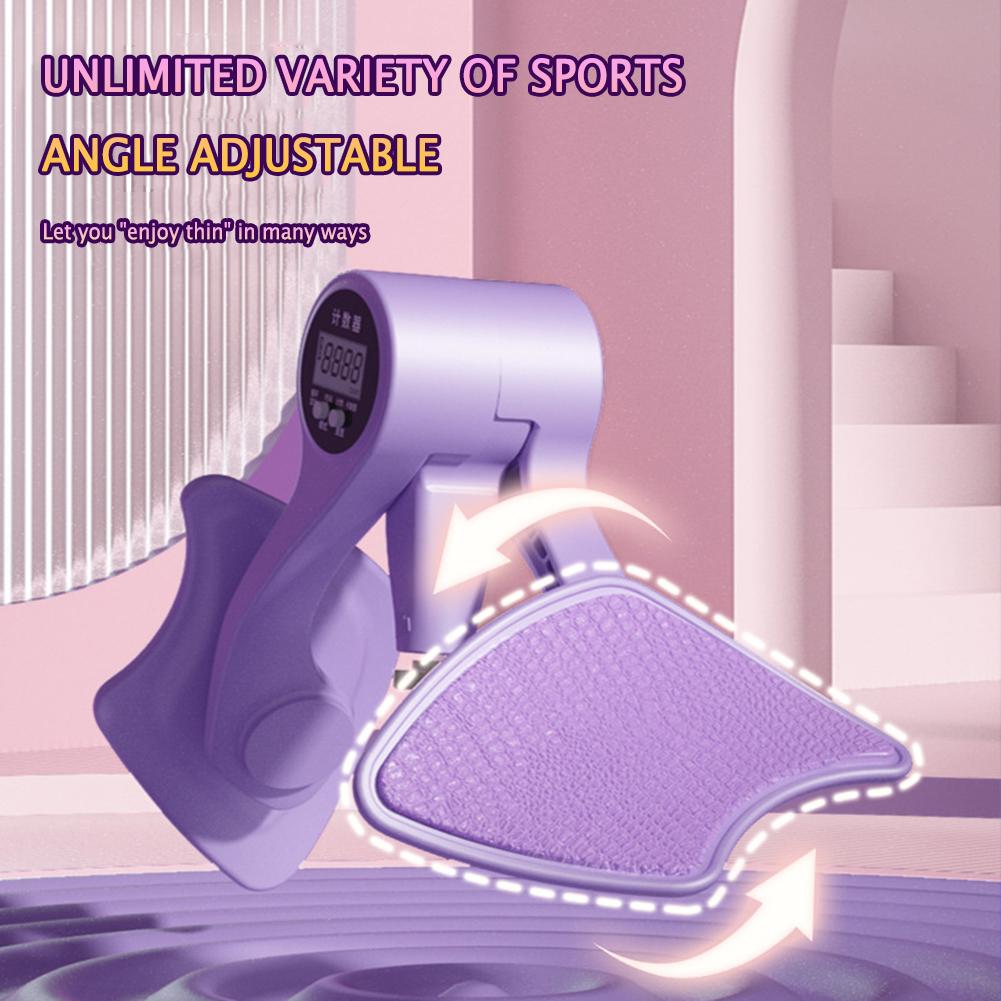 Digital Thigh Master Exerciser Strength Adjustable Pelvic Floor Training Device Battery Powered Men Women Home Fitness Equipment