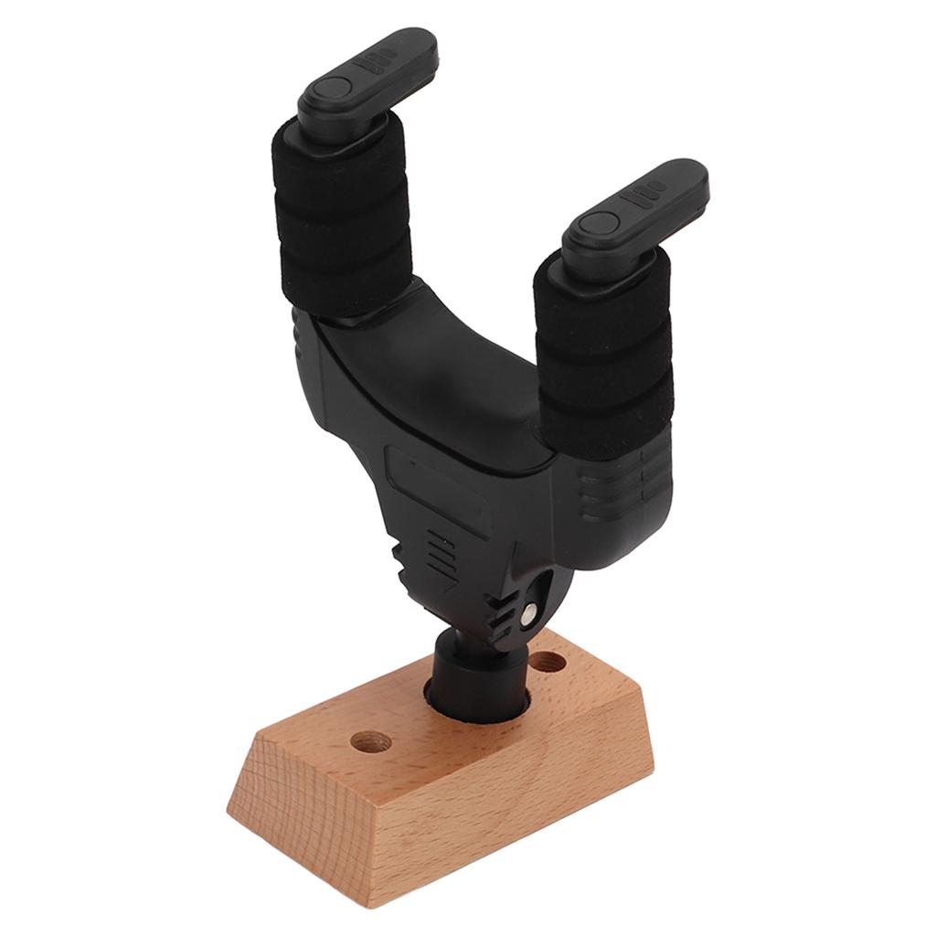 Guitar Wall Mount Holder Rack Hook Keeper Support Bracket Self Locking for Instrument