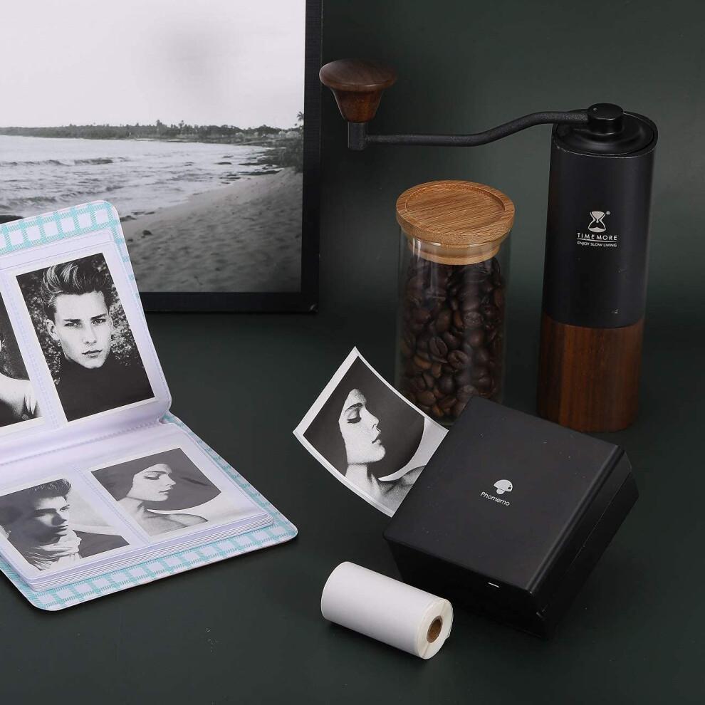 Mini Thermal Sticker Printer for iOS Android, Wireless Thermal Portable Printer, AI Powered App Mobile Label Printer for Study Note Buddy, Portable