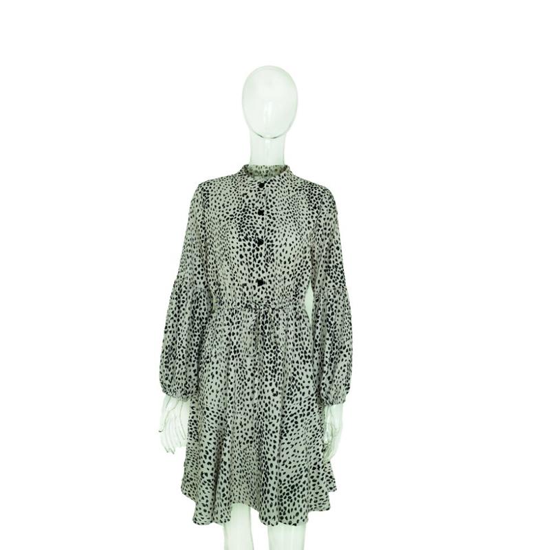 Elegantní bodycon sexy Dámské šaty pro ženy 2022 léto Leopardí midi boho šifonové šaty dámská róba femme dámské vestidos