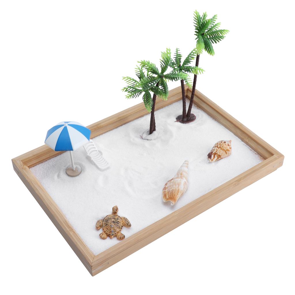 Ocean Sand Tray Decoration Desktop Sandbox Ornament Micro Landscape Crafts DIY Accessories