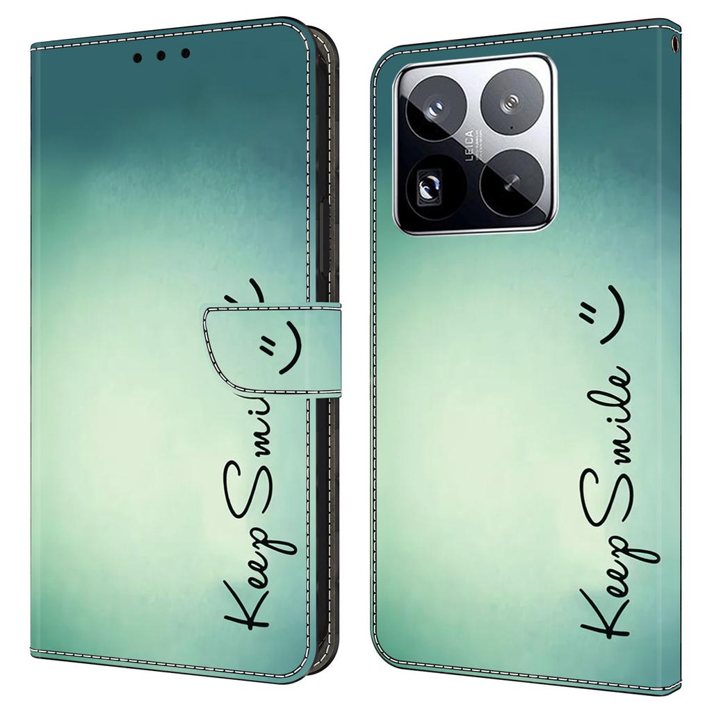 Pro Xiaomi 15 Pro Pouzdro PU Kožené Peněženkové Pouzdro na Telefon se Stojanem