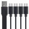 1Pcs 4 In 1 Multi-Usb C Splitter Charging Cord For Huawei Tablet Laptop Pc Usb Type C Fast Charging Data Cables