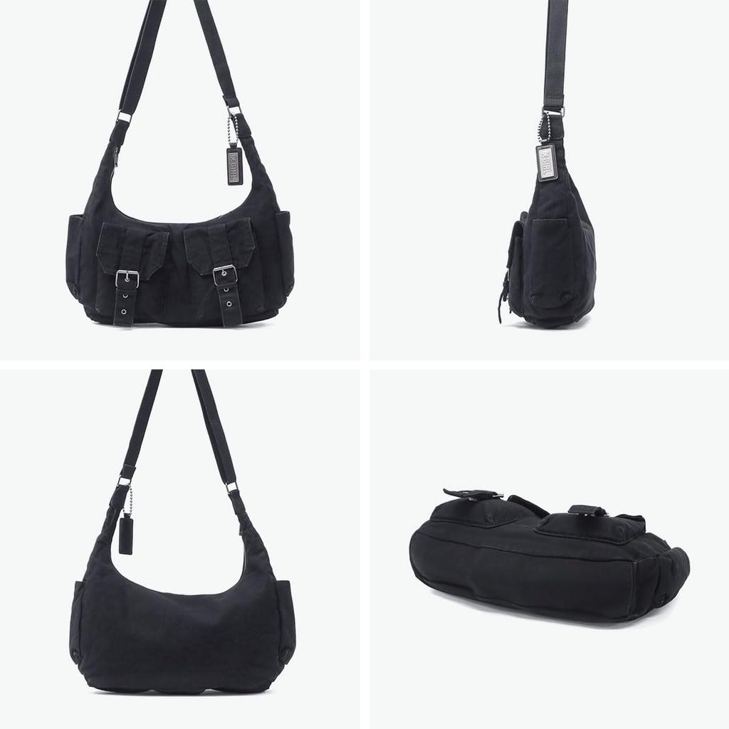 X-girl Multi-Pocket Shoulder Bag 105253053009 Black One Size