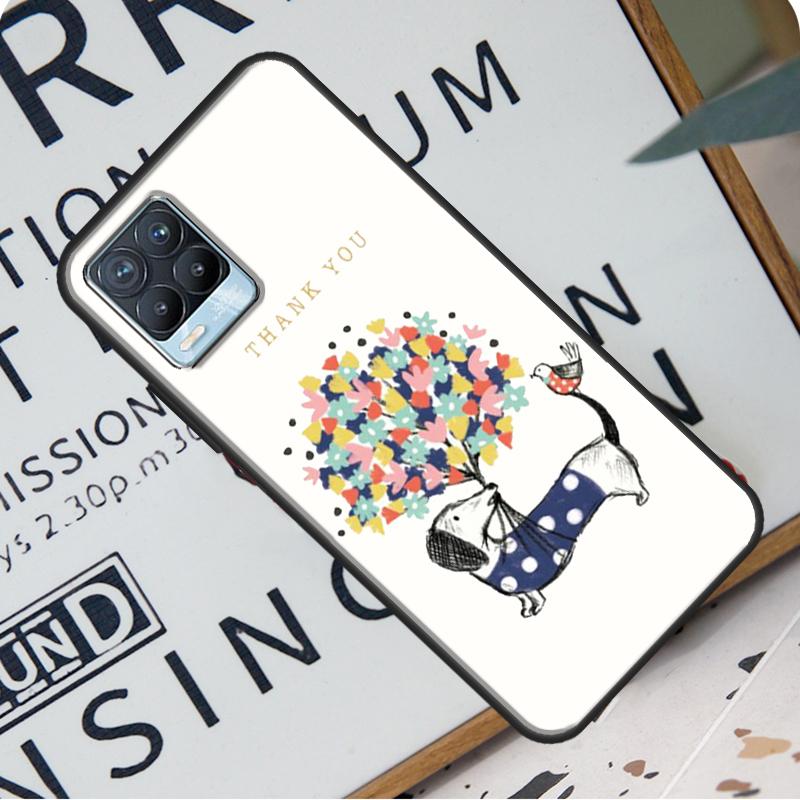 

Арт чехол-накладка на заднюю панель для Realme 8i 8 Pro GT Neo 2 Master C15 C21 Coque для OnePlus 8T 9R Nord2 9 Pro OnePlus 9RT