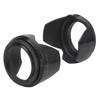 2pcs Plastic Flower Lens Hood Petal Shape Screw Mount for 62mm Filter Aperture Lens