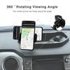 LLKUANG Black ABS Car Center Console Dash Table Storage Tray Fit for Toyota Tundra 2014-2021 Instrument Organizer 360° Rotating Phone Holder Cradle