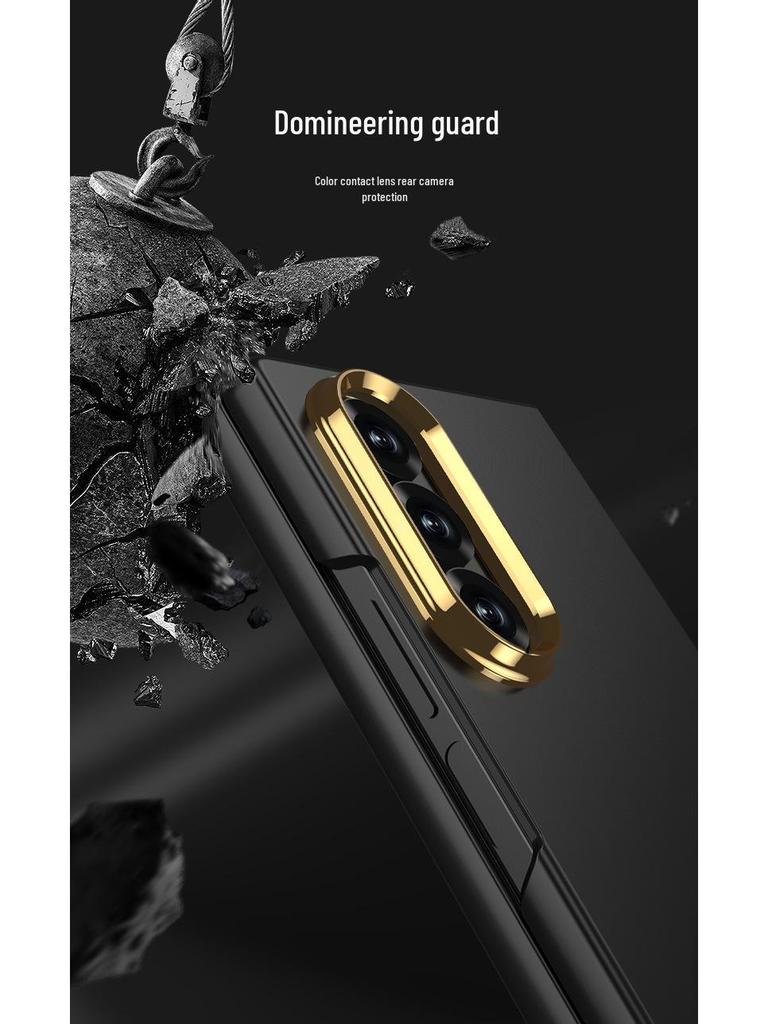 Samsung Z Fold7 Women's Frosted Skin-Feel Cross-Border Phone Case