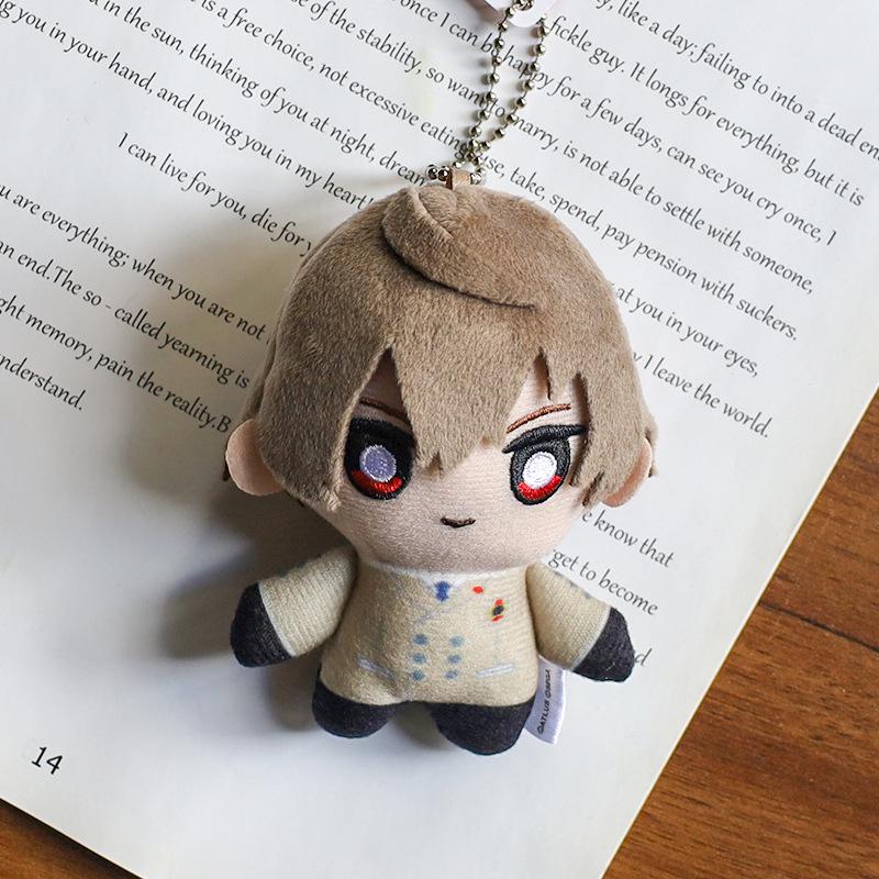 Kawaii Anime Persona Plush Doll Peripheral Keychain Cute Cartoon Stuffed Animals Pendant Toys Gifts Cuddly Fluffy Huggable Comfort Adorable Soft
