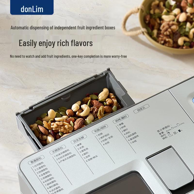 Donlim DL-1352 Smart Automatic Bread Maker CN Plug (adapter Included)