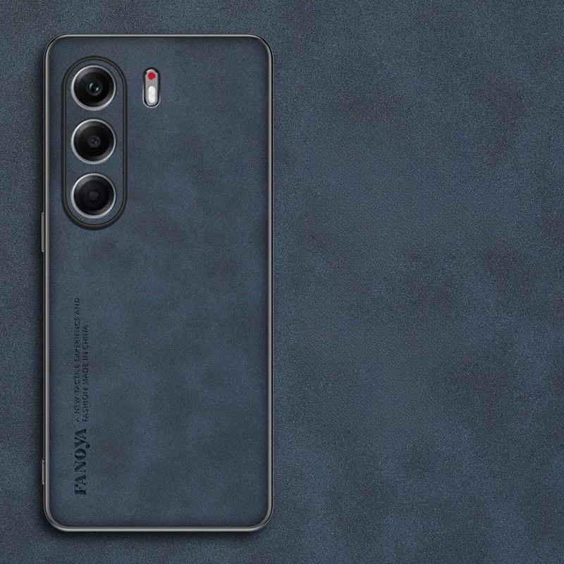 

Для Tecno Camon 40 Pro 5G чехол роскошный кожаный матовый жесткий задний чехол для Tecno Camon40 Premier 40pro защитный чехол для камеры Tecno Camon 40 Pro 5G синий