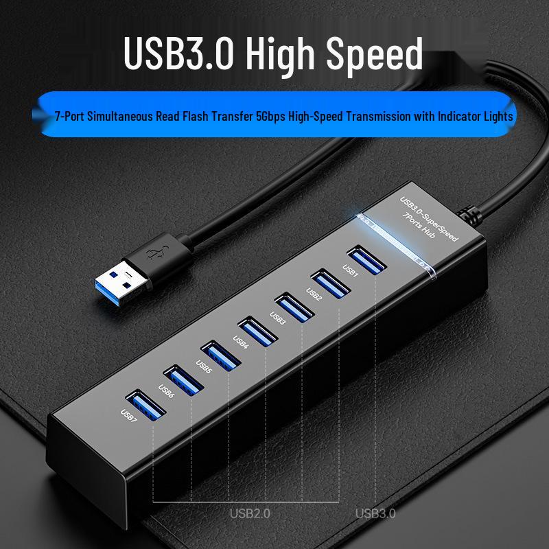 USB 3.0 Multi-Port Docking Station for Laptop/Desktop Expansion