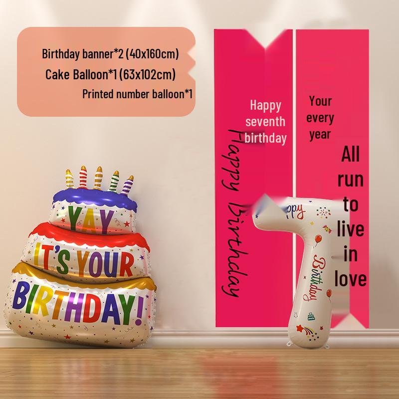Colorful Thickened Spiral Twist Balloons for Baby's First Birthday Decoration