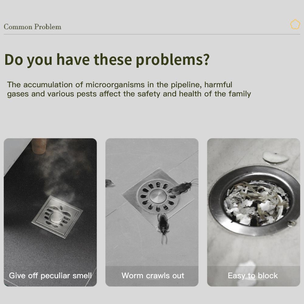 Silikon Bodenablauf Deodorant Pad Küchenspüle Sieb Toilette Badezimmer Insektenschutz Geruch Kanalabdeckung Wasser Haar Stopper Filter