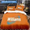 3PCS Williams Printed Bedding Set For Bedroom dormitory,  Includes 1 Duvet Cover & 2 Pillowcases for All Seasons Home Decor Fan gifts