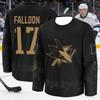 Maglia da Hockey su Ghiaccio da Uomo con Logo Squalo Stampato in 3D, Traspirante e Asciugatura Rapida, Top a Maniche Lunghe per Appassionati Entusiasti Bambini