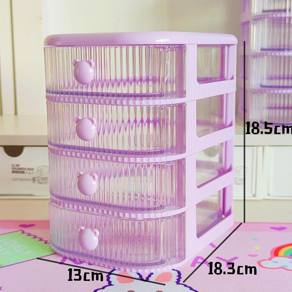Desktop Drawer Jewelry and Cosmetics Storage Box