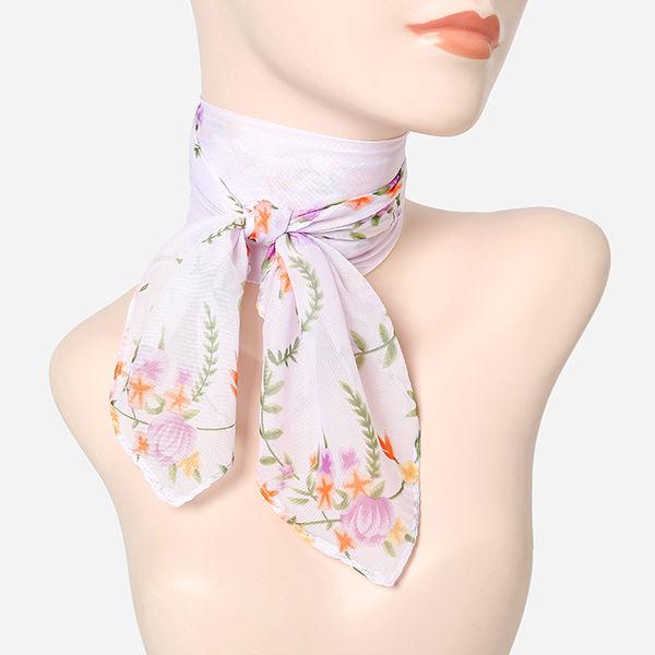 Spring Thin Square Small Handkerchief for Women Summer Decoration Fashionable Neck Protection Scarf Winter Scarf