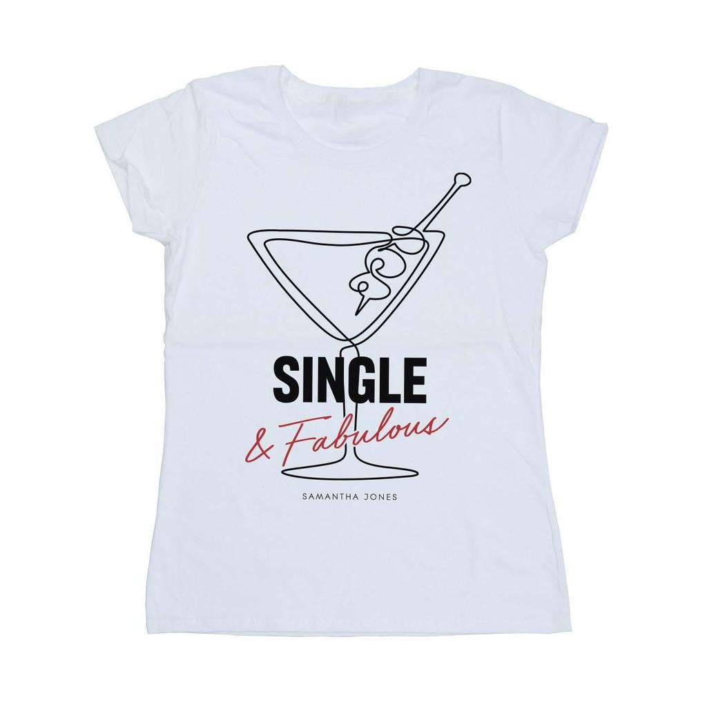 Sex And The City Womens/Ladies Single And Fabulous Cotton T-Shirt