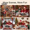 Christmas Art Crafts for Children DIY Coloring Blanket Kids Adults, Color Your Own Throw Blanket, 39.4" x Holiday Party Activities Groups 55.1"