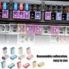 14Pcs Car Fuses Assortment Kit Square Special Fuse Sleeve Kit 15-60A Mcase Fuse With Plastic Shell Box Car Replace Accessories