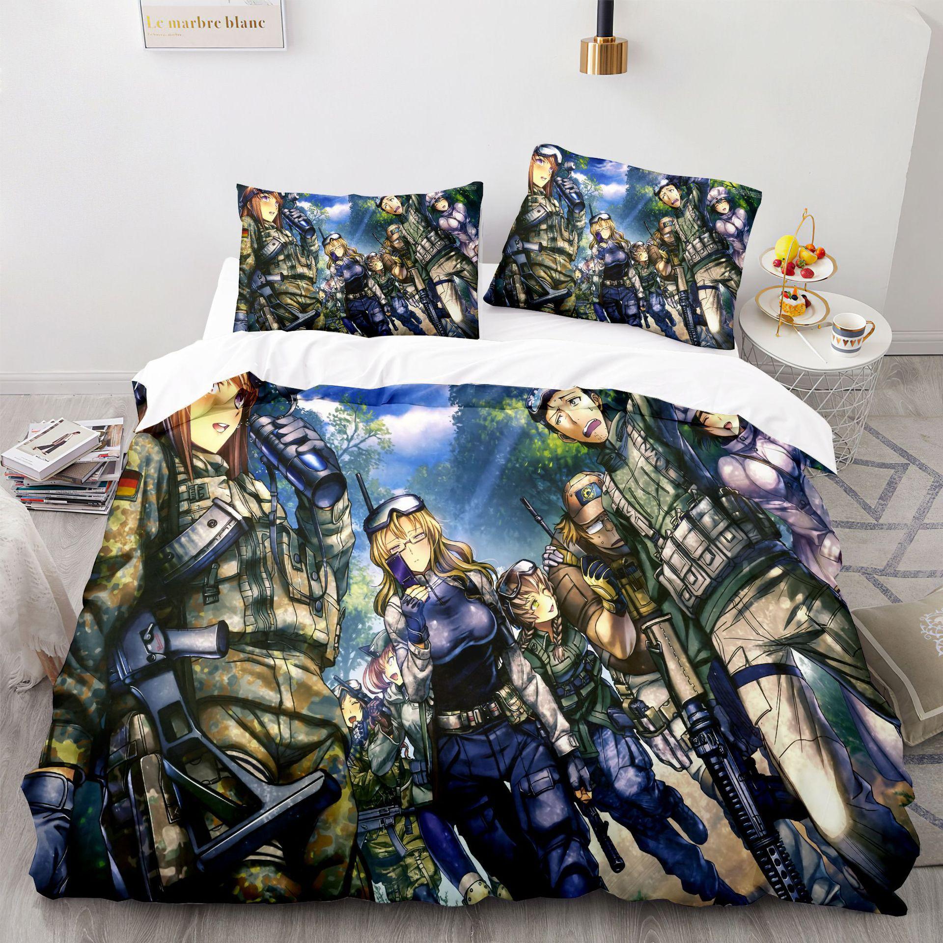 

Destiny Stone Gate 3D Printing Christina Three-Piece Set 135 * 200 (two-piece set)