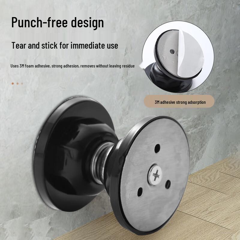 Etravel Punch-Free Magnetic Door Stopper