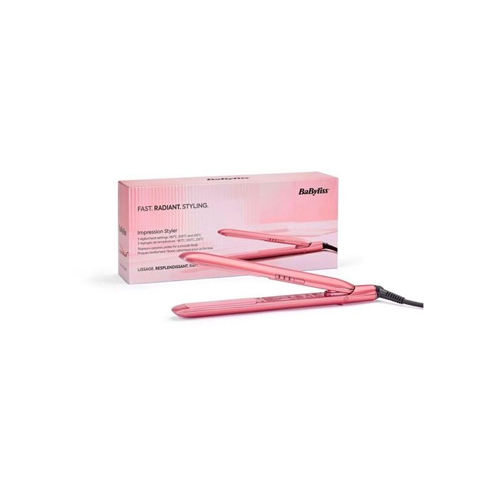 Straightener Babyliss Straightener Rose Petal Blush