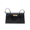 New Leather Women's Bag Goat Pattern Leather Vertical Open Pattern Erin One Shoulder Armpit Bag Long Clutch